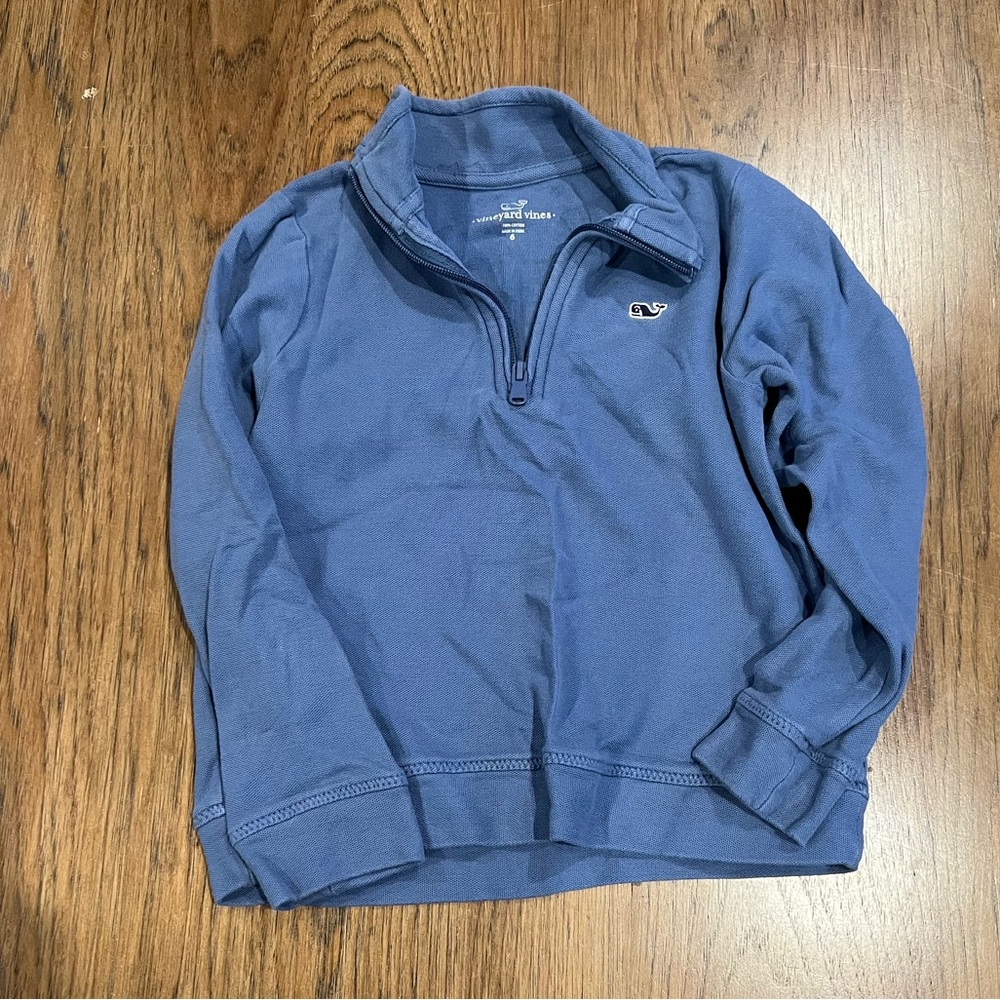 Vineyard Vines Men's Zip-Up Sweater in Blue